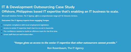 IT & Development Outsourcing Case Study
